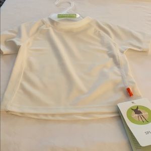 Lassig 6mo girls short sleeve rash guard